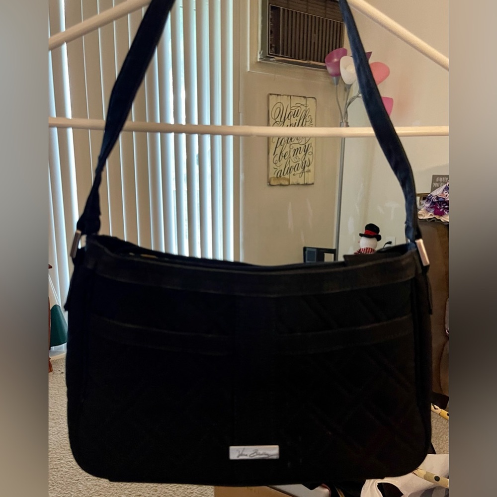 EUC Vera Bradley Black handbag